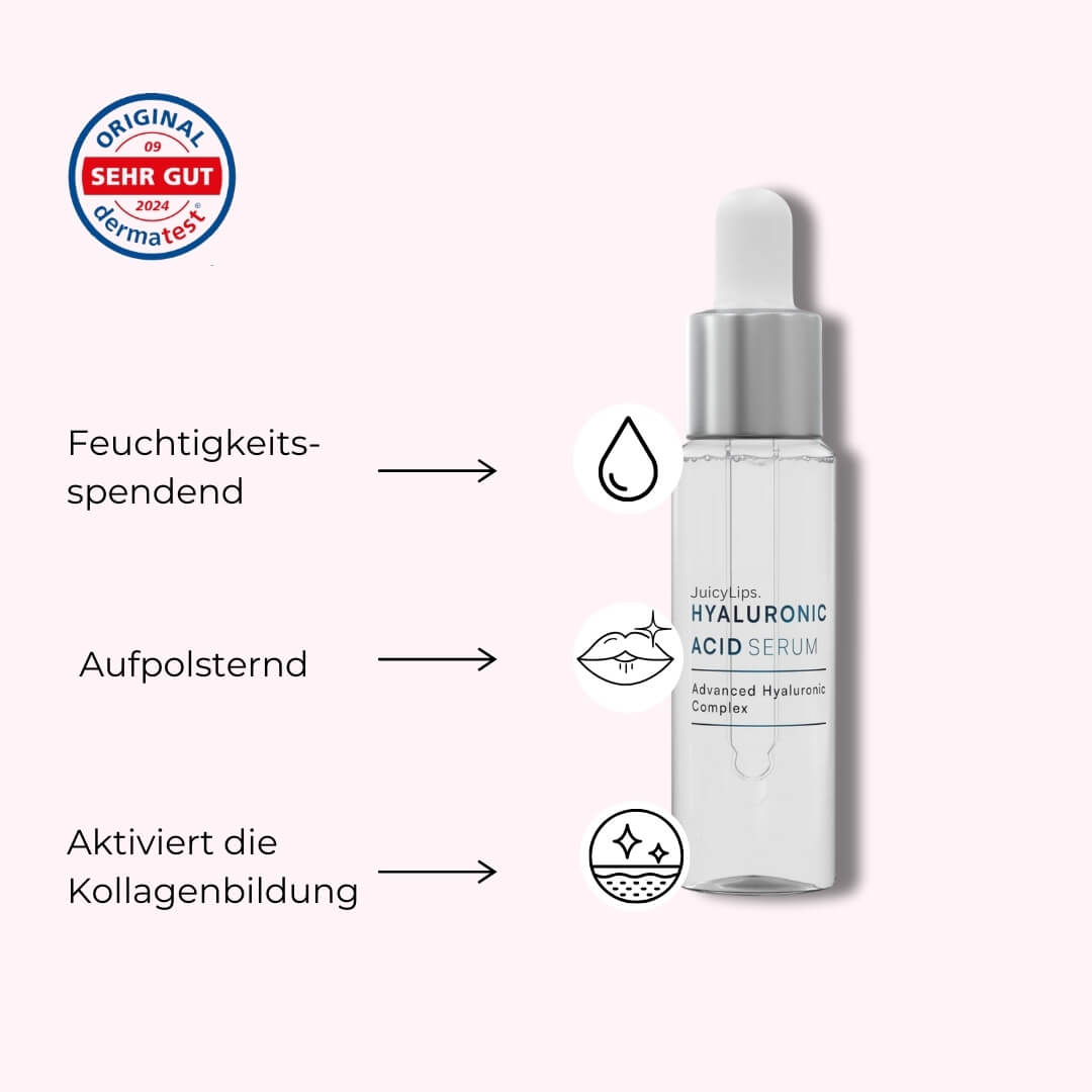 JuicyLips Hyaluron Serum – Anwendung und Wirkung erklärt: Feuchtigkeit, Anti-Aging und Hautglättung