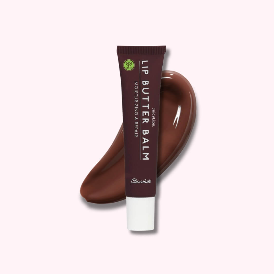 JuicyLips Lip Butter Balm Cocoa – brauner Lipbalm mit reichhaltiger Pflegeformel