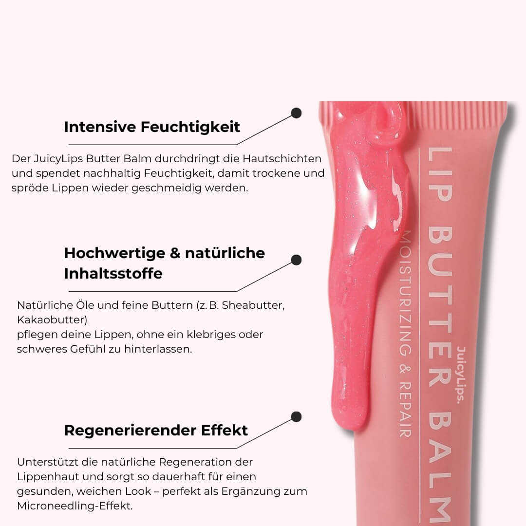 nhaltsstoffe und Pflegevorteile des JuicyLips Lip Butter Balm – natürliche Öle und Vitamine